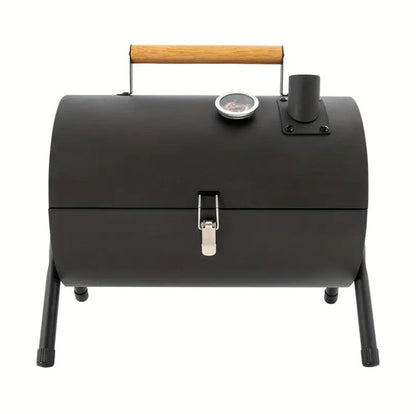 Portable Charcoal Grill, Tabletop Outdoor Barbecue Smoker, Small BBQ Grill