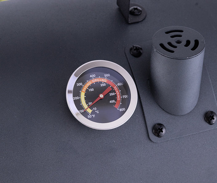 Portable Charcoal Grill, Tabletop Outdoor Barbecue Smoker, Small BBQ Grill