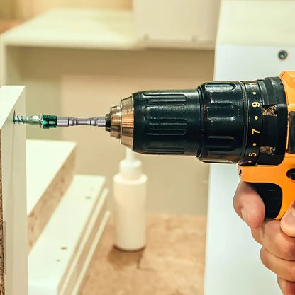 5pcs Magnetic Drill Bit Set - 65mm S2 Steel Phillips Head, 1/4 Inch Hex Shank For Power Screwdriver