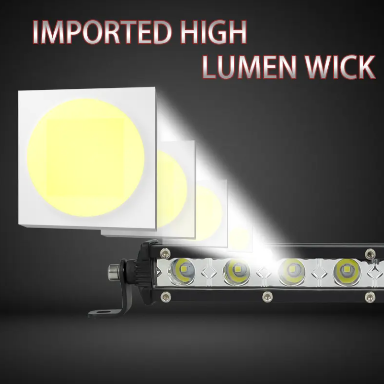 2X 7" 36W Spot LED Light Bar CREE Super Slim Offroad Work Lamp 12V 24V - salelink.co.nz