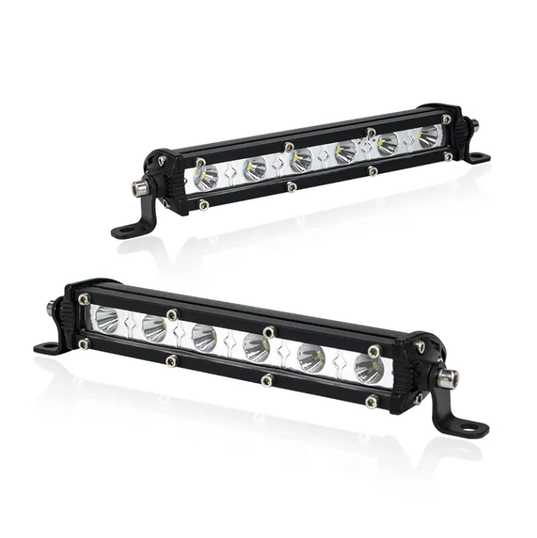 2X 7" 36W Spot LED Light Bar CREE Super Slim Offroad Work Lamp 12V 24V - salelink.co.nz