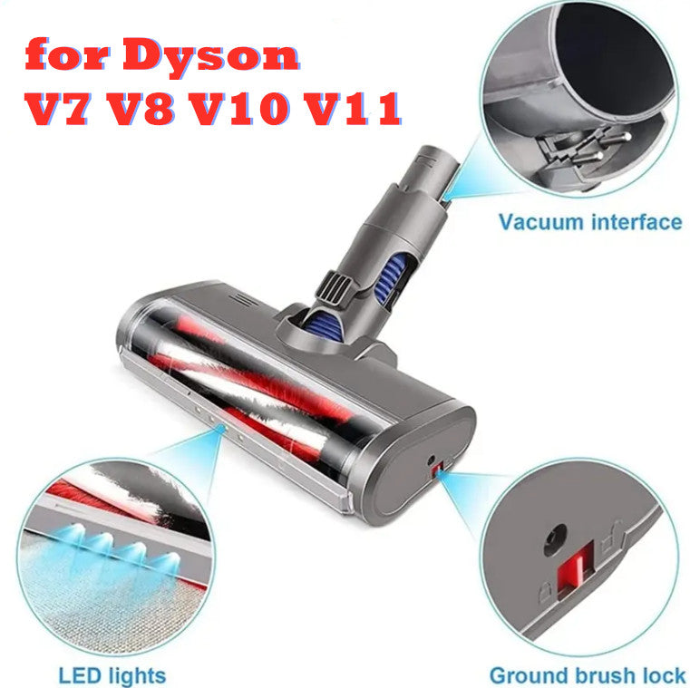 Bristle Brush Head for Dyson V7 V8 V10 V11 Vacuum Cleaner Parts Replacement - salelink.co.nz