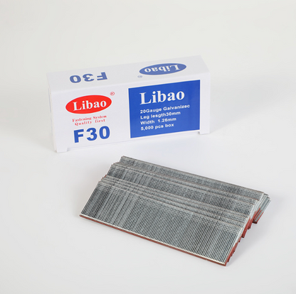 F30 Brad Nails, Galvanized Gun Nails, 5000 PCS - salelink.co.nz