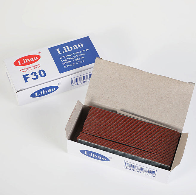 F30 Brad Nails, Galvanized Gun Nails, 5000 PCS