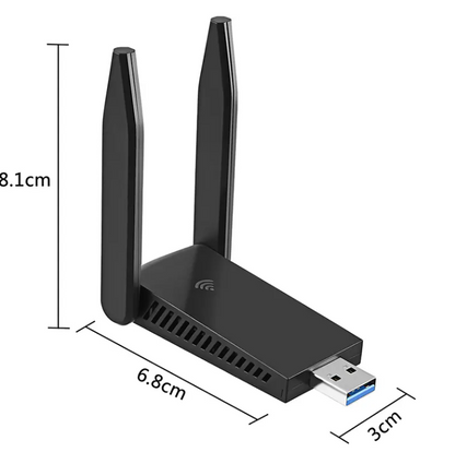 USB 3.0 WiFi Wireless Adapter Dongle - salelink.co.nz