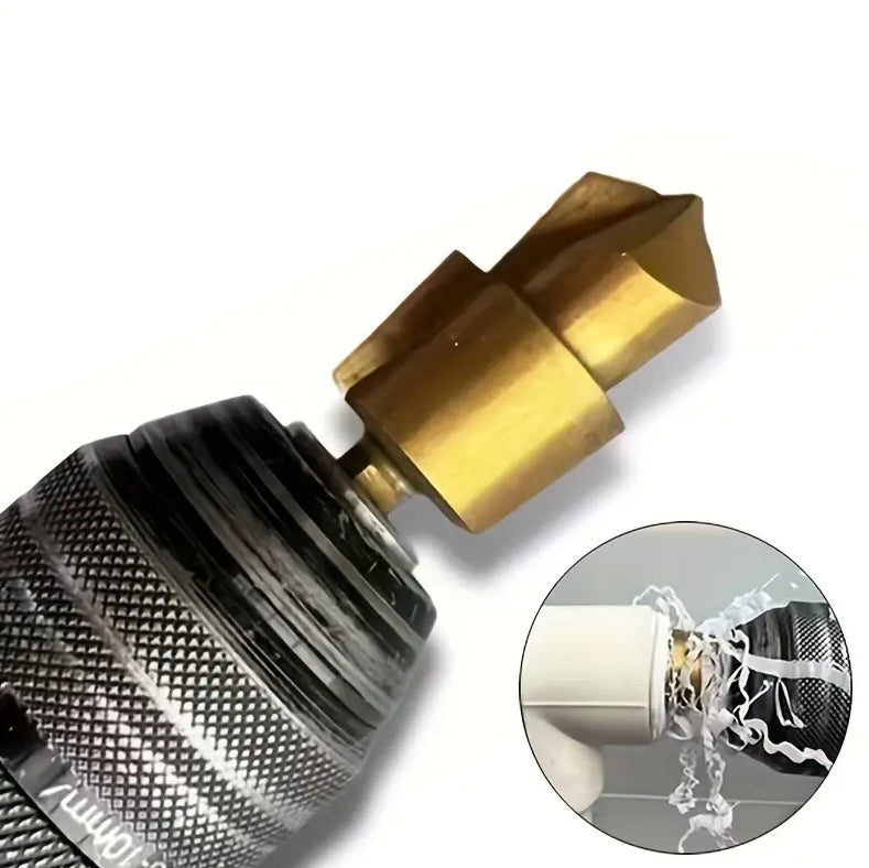 3pcs PPR Water Pipe Repair Drill Bit Set High-Speed Steel Easy Hole Expansion