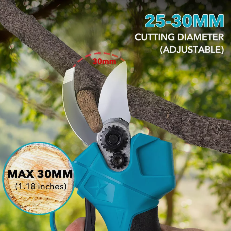 18V Cordless Pruning Shears Brushless Electric fits Makita Battery - salelink.co.nz