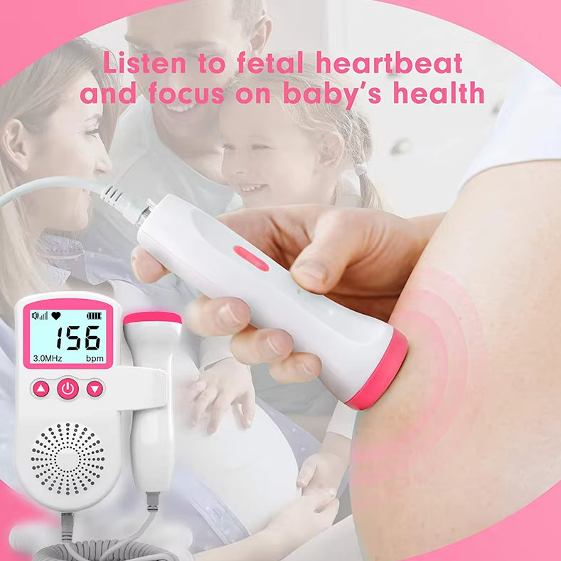 Fetal Doppler Baby Heartbeat Monitor