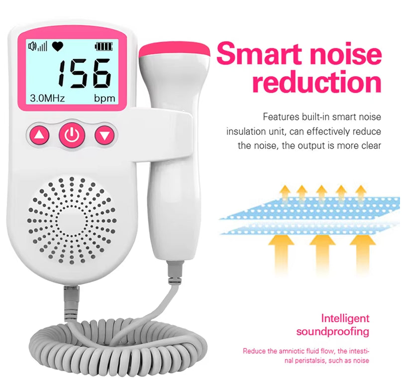 Fetal Doppler Baby Heartbeat Monitor