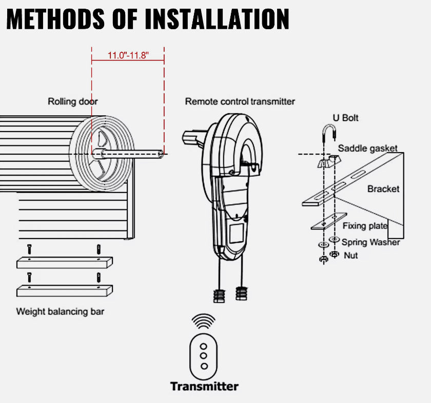 Automatic Roller Door Opener Garage