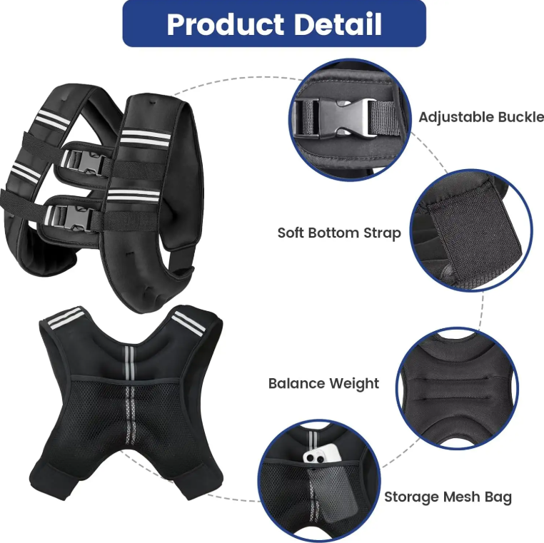 Weighted Vest - 10KG - salelink.co.nz