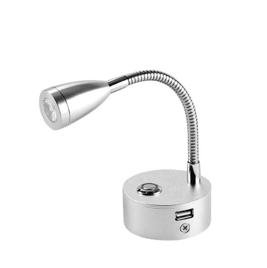 Warm White Touch Switch USB LED Spot Reading Light Caravan Boat Interior Lamp 12V - salelink.co.nz