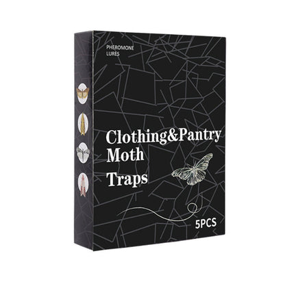 5PCS Clothing Pantry Moth Traps