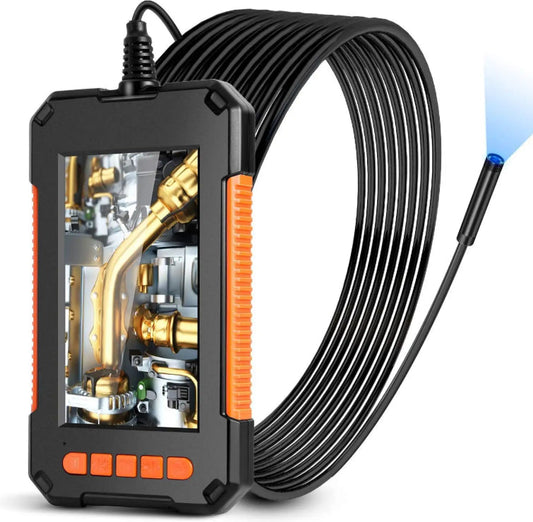 Industrial Endoscope Camera 1080P HD 4.3" LCD Screen Borescope Inspection Camera