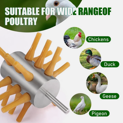 Chicken Plucker Drill Attachment, Stainless Steel Drill - salelink.co.nz