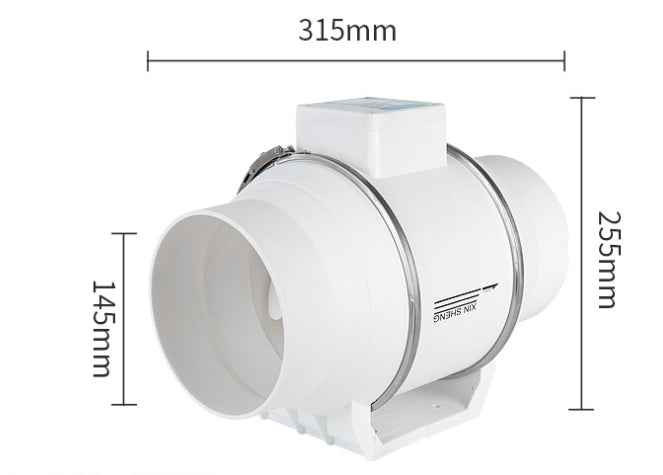 6inch Inline Extractor Fan Exhaust Duct