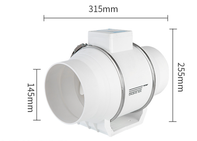 6inch Inline Extractor Fan Exhaust Duct - salelink.co.nz