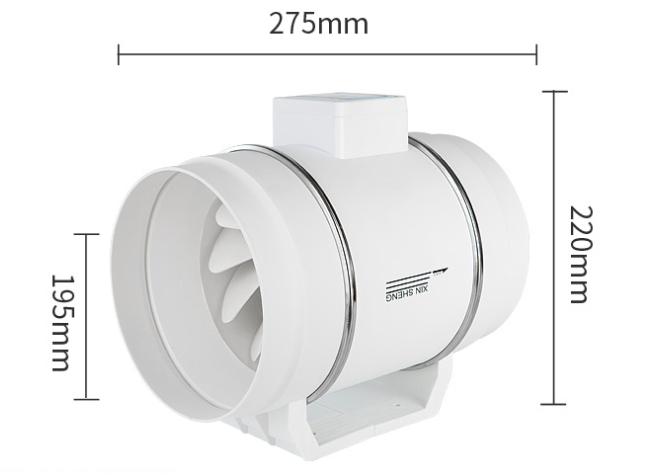 8inch Inline Extractor Fan Exhaust Duct - salelink.co.nz