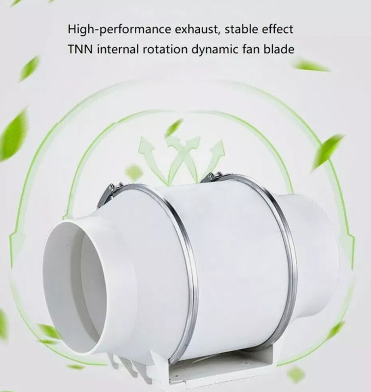 4inch Inline Extractor Fan Exhaust Duct