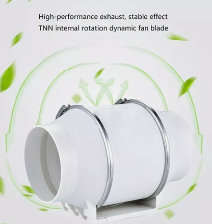 4inch Inline Extractor Fan Exhaust Duct