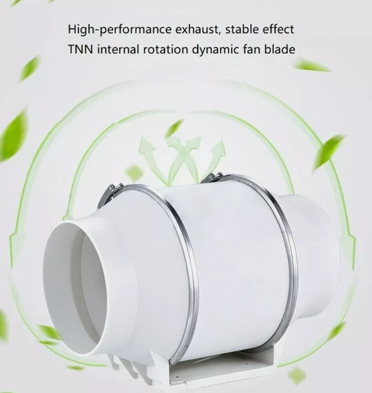 6inch Inline Extractor Fan Exhaust Duct - salelink.co.nz