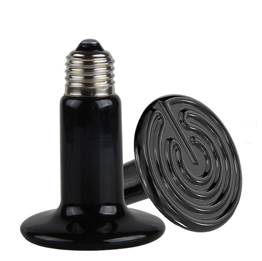 50W E27 Infrared Ceramic Heat Emitter Lamp Bulb For Reptile Pet Brooder - salelink.co.nz