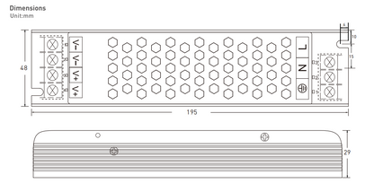 240V to DC 12V 200W LED Driver Power Supply Transformer Adapter For LED Strip - salelink.co.nz