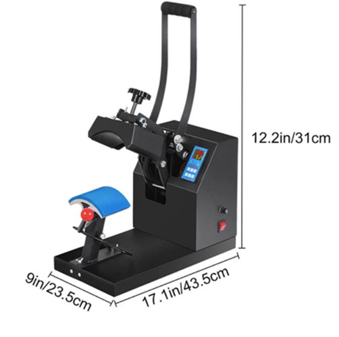 Hat Heat Press Auto Cap Heat Press Sublimation Transfer - salelink.co.nz