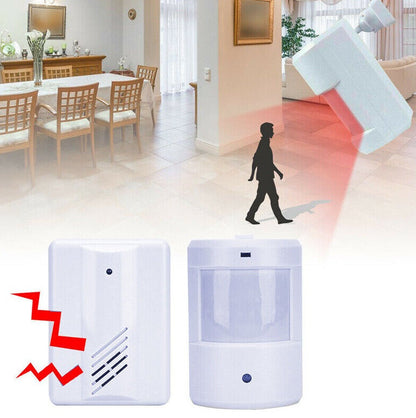 Wireless Sensor Detector Door Bell Gate Entry Chime Doorbell Alarm Alert Motion