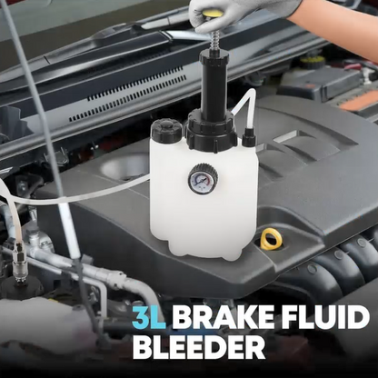 3L Manual Pressure Brake Clutch Bleeding System Tool Fluid Bleeder Kit hand pump - salelink.co.nz