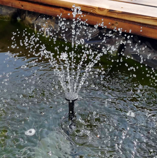 5w Solar Powered Submersible Water Pump Kit Garden Pond Panel - salelink.co.nz