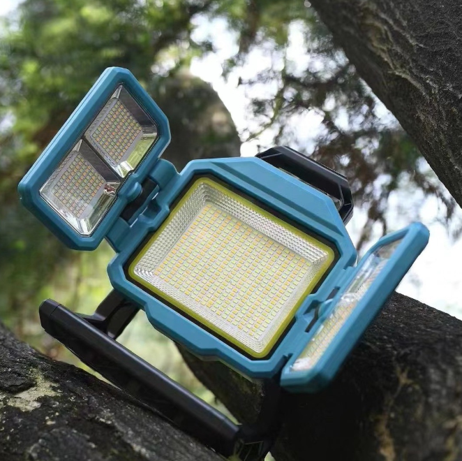 88W Solar Rechargeable LED Work Light Foldable