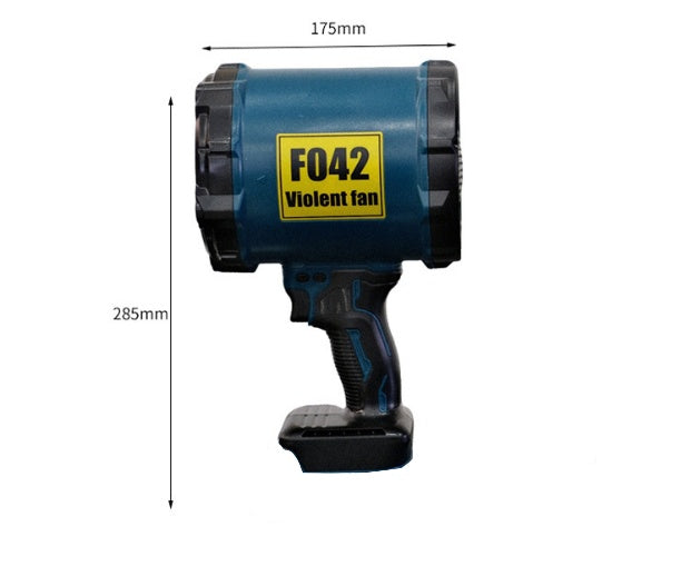 Turbo Jet Brushless Leaf Blower Fan Fits Makita 18V Battery