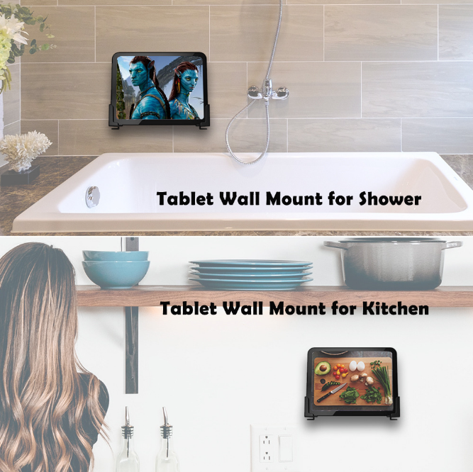 Adhesive Rack Dock Tablet Wall Mount