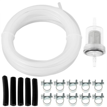 For Webasto Eberspacher Diesel Heater Inline Fuel Filter Hose Clip Pipe Line Kit