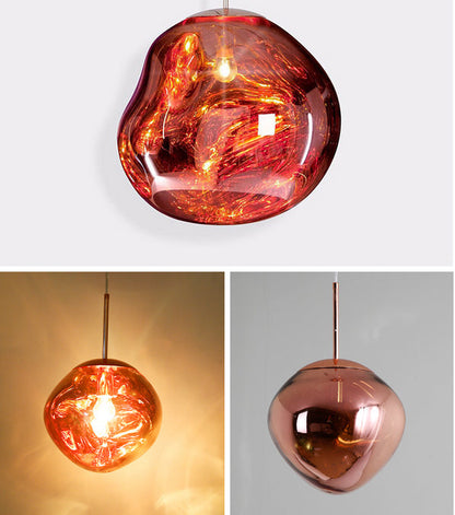 Lava Pendant Light Hanging Modern Round Hanging Lamp