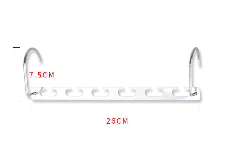 2PCS Space Saver Saving Metal Magic Hanger Clothes Closet Organize Hook - salelink.co.nz