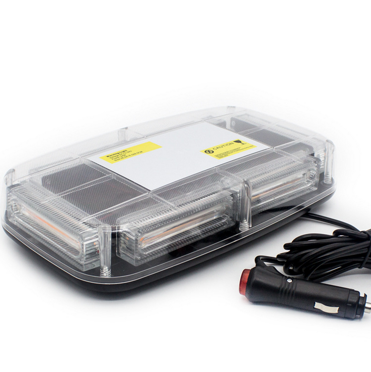 6-COB LED Beacon Flashing Magnetic Emergency Warning Strobe Amber Light 12/24V - salelink.co.nz