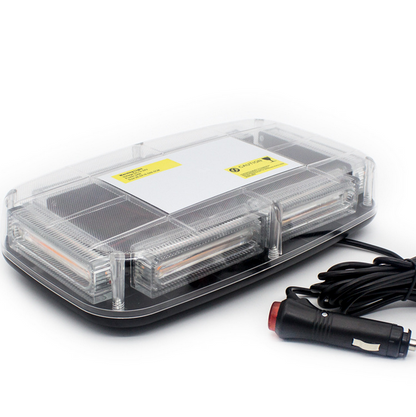 6-COB LED Beacon Flashing Magnetic Emergency Warning Strobe Amber Light 12/24V - salelink.co.nz