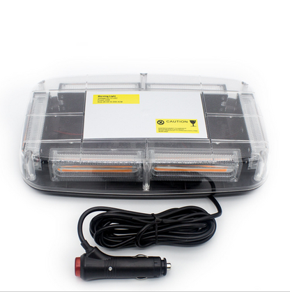 6-COB LED Beacon Flashing Magnetic Emergency Warning Strobe Amber Light 12/24V - salelink.co.nz