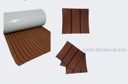90x240cm EVA Foam Teak Sheet Boat Decking Faux Marine Floor Board - salelink.co.nz