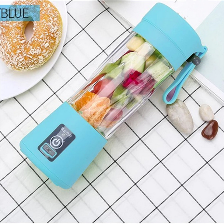 Electric Juicer Bottle Fruit Blender Mixer with 6 Vanes - salelink.co.nz
