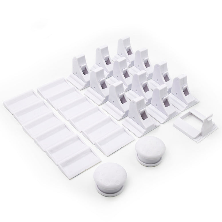 12 Locks 3 Keys Magnetic Baby Kids Safety Lock