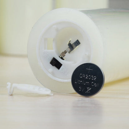 16cm LED Flickering Candle Flame Led Flameless Wax Mood Candle Battery Operated Safe