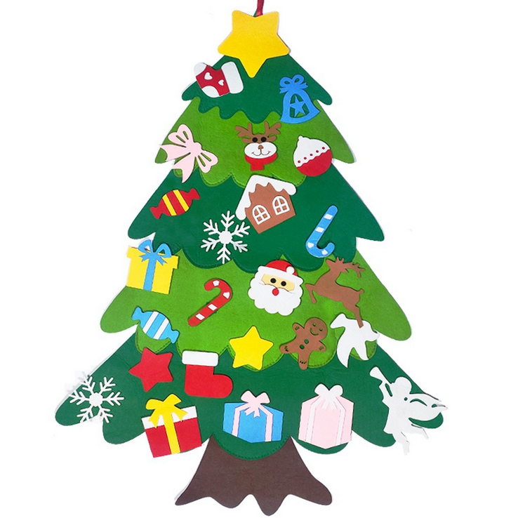 DIY Felt Christmas Tree Set - salelink.co.nz