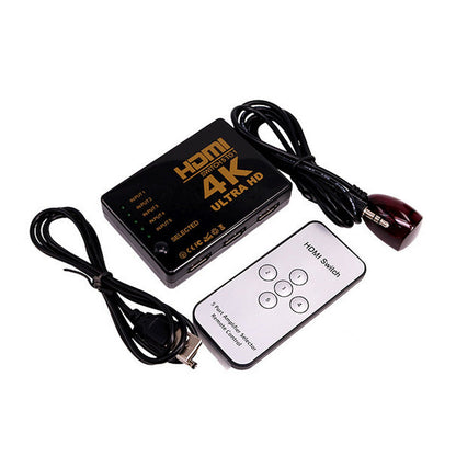 5 Port 4K HDMI Splitter Switch Switcher Adapter