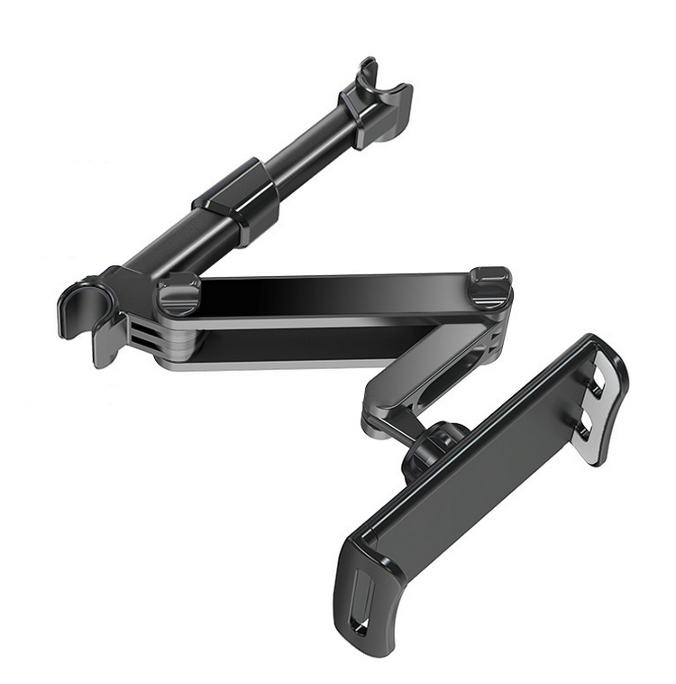Extendable Car Back Seat Headrest Long Mount Universal Holder iPad Tablet Rotate - salelink.co.nz