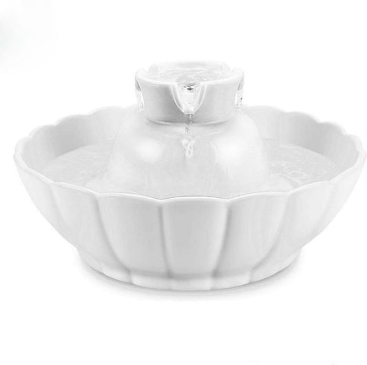 iPettie Ceramic Pet Drinking Fountain Water Cat - salelink.co.nz