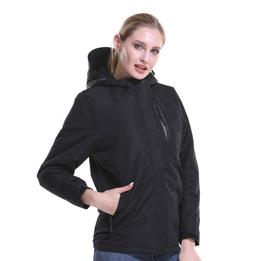 Women Heated Jacket - L
