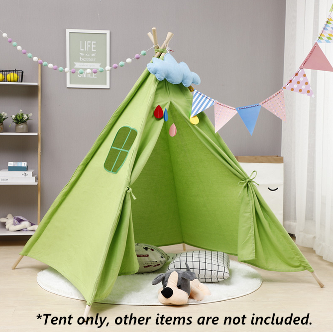 Kids Teepee Tent Play House - salelink.co.nz